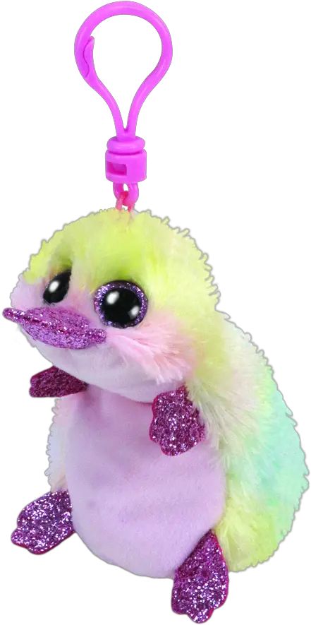 Petunia The Pastel Platypus Clip Beanie Boo Ty Beanie Boos Petunia Png Platypus Png