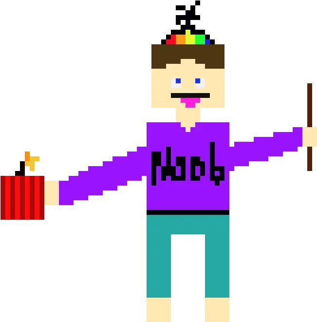 Minecraft Noob Clipart Fictional Character Png Noob Png