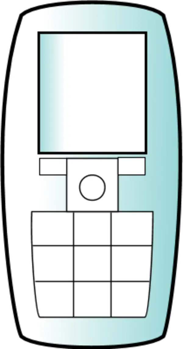 Download Cellular Phone Svg Clipart 14572 Free Cellular Feature Phone Png Cell Phone Clipart Png png