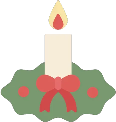 Candle Mistletoe Christmas Ornament Decoration Free Icon Advent Png Mistle Toe Png