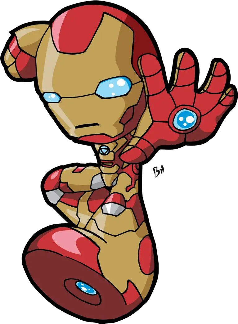 Chibi Iron Man Png Transparent Iron Man Kids Cartoon Iron Man Png png