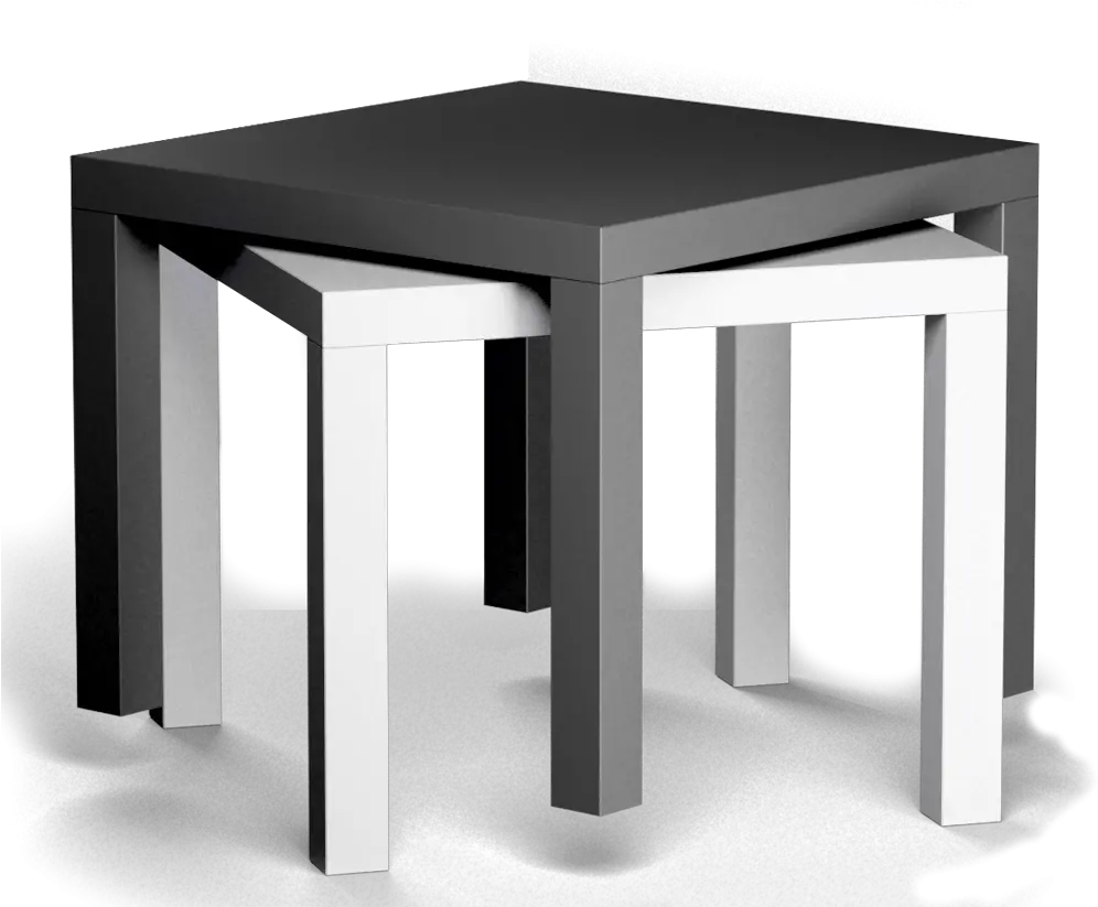 Lack Side Table Black And White Ikea Side Table Black White Png Ikea Png