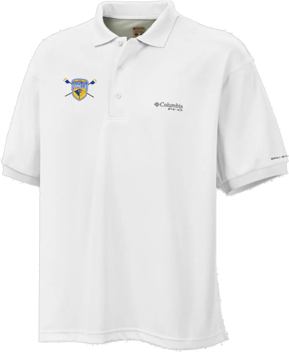 Treasure Coast Rowing Club Columbia Menu0027s Perfect Cast Polo Short Sleeve Png Columbia Clothing Logo