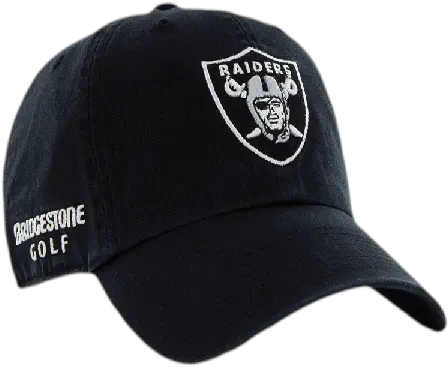 Oakland Raiders Nfl Logo Bridgestone Golf Hat Cap Baseball Cap Png Oakland Raiders Logo Png png