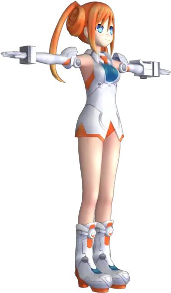 Pc Computer Megadimension Neptunia Vii Orange Heart For Women Png Orange Heart Png