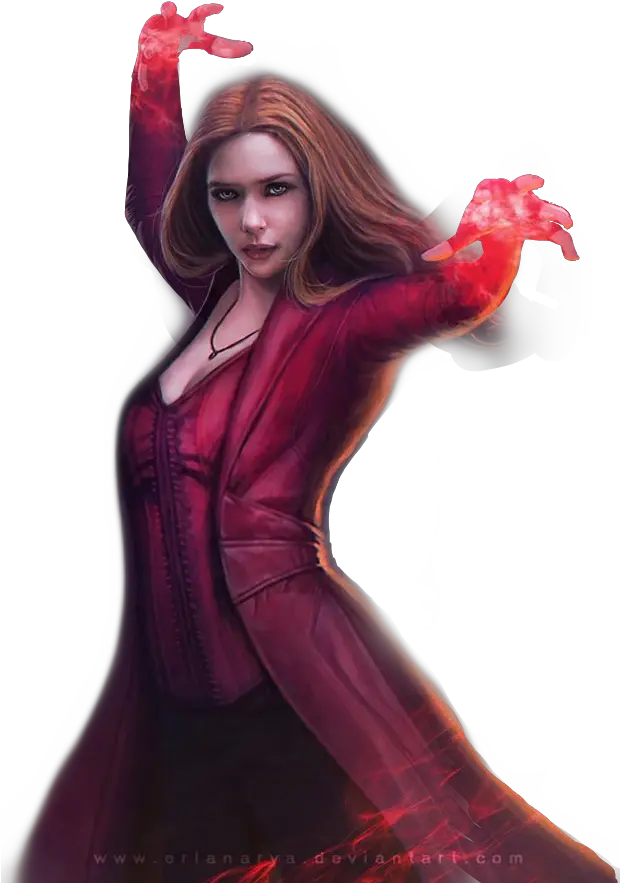 Scarletwitch Elizabetholsen Marvel Sticker By Sam S Wanda Scarlet Witch Png Wanda Maximoff Png