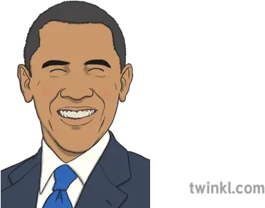 Barack Obama Twinkl Eyes Illustration Suit Separate Png Obama Png