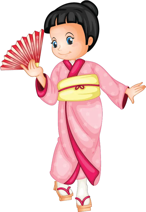 Japanese Girl Clipart Transparent Cartoon Jingfm Cartoon Geisha Japan Flag Png Girl Clipart Transparent