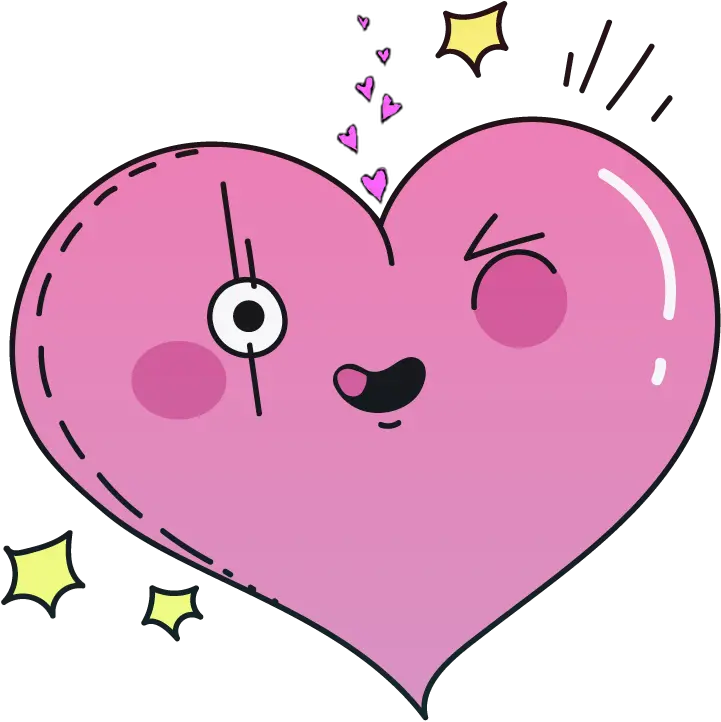 Download Heart Hearts Tumblr Kawaii Ftestickers Png Cartoon Heart Heart Png Tumblr png