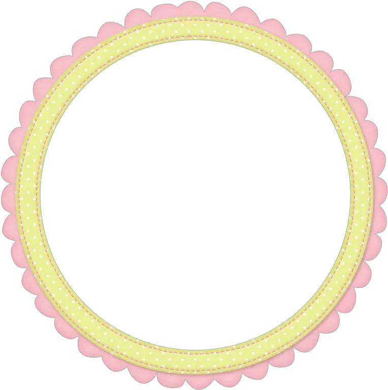 Baby Girl Collection Circle Border Png Baby Transparent Baby Boy Photo Frame Png Transparent Baby Girl Png png