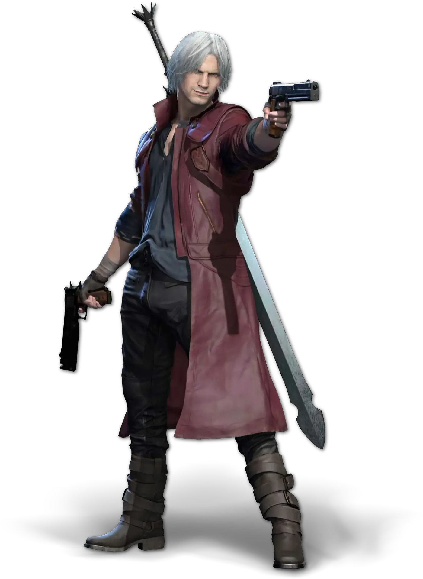 Fanmade Dante Devil May Cry Smashified Dante Render Png Dante Devil May Cry Png