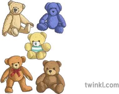 Teddy Bears Illustration Twinkl Cartoon Png Teddy Bears Png