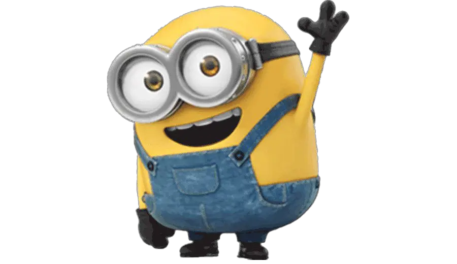 Minions Transparent Png Images Minion Waving Png Minions Transparent Background