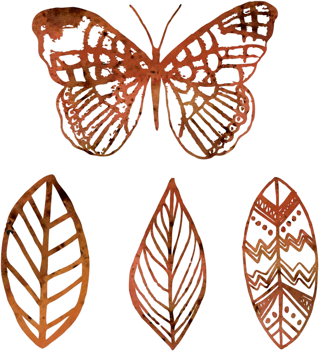 Butterfly Leaf Outline Free Image On Pixabay Leaf Mandala Outline Png Leaf Outline Png png