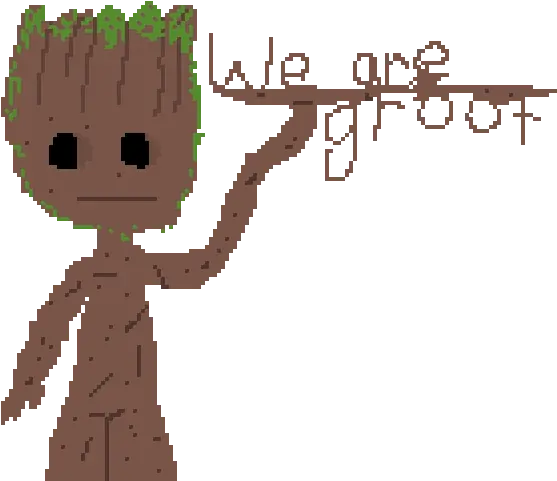 Pixilart Baby Groot By Wyat Groot Png Baby Groot Png