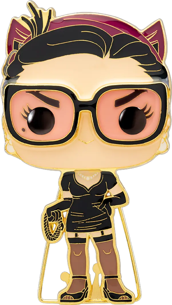 Funko Pop Pins Dc Comics Bombshells Catwoman Enamel Pin Gamestop Dc Comics Bombshells Funko Pop Pins Png Dc Comics Icon Batman