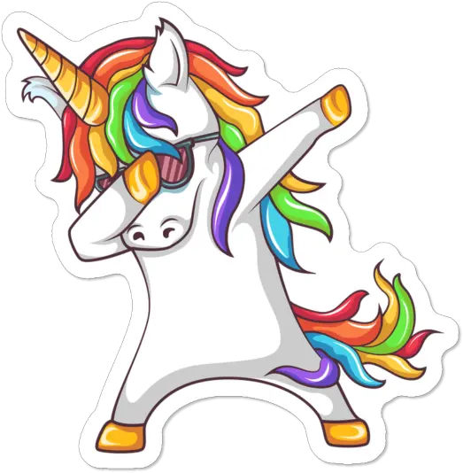 Dab Unicorn Png Dabbing