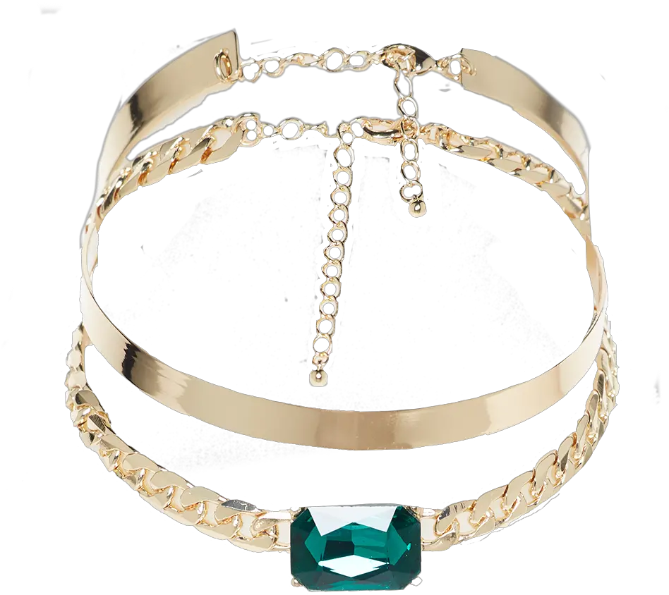 Double Choker Set Bracelet Png Choker Png