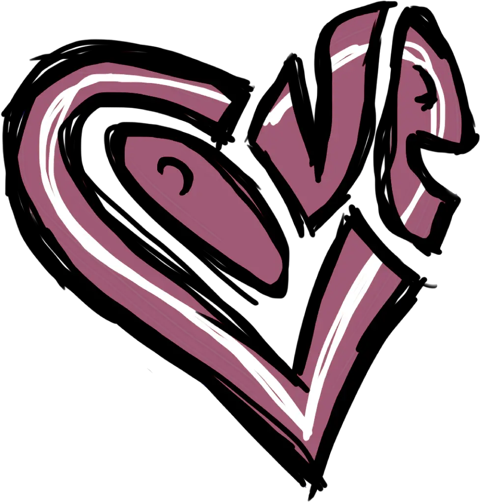 Download Black Heart Graffiti Heart Drawing Png Image With Drawing Graffiti Heart Heart Drawing Png png