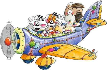 Diddl Transparent Background Png Arts Transparent Background Cartoon Aeroplane Png Airplane Clipart Transparent Background png