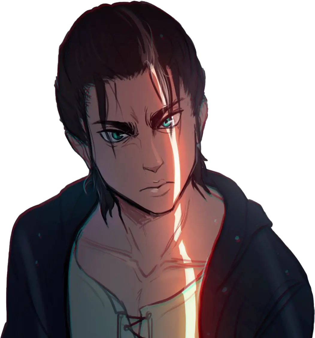 Eren Yeager Png Transparent Image Mart Eren Yeager Wallpaper 4k Bangs Png