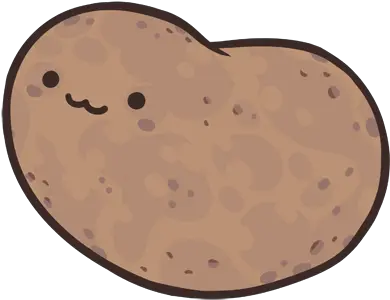 Edit Potato Art Png Kawaii Potato Png