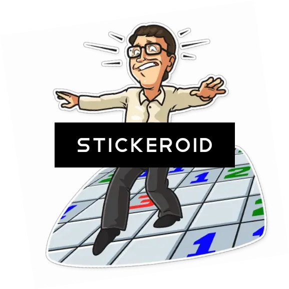 Download Achievement Unlocked Cheater Bill Gates Hacker Cartoon Png Bill Gates Transparent