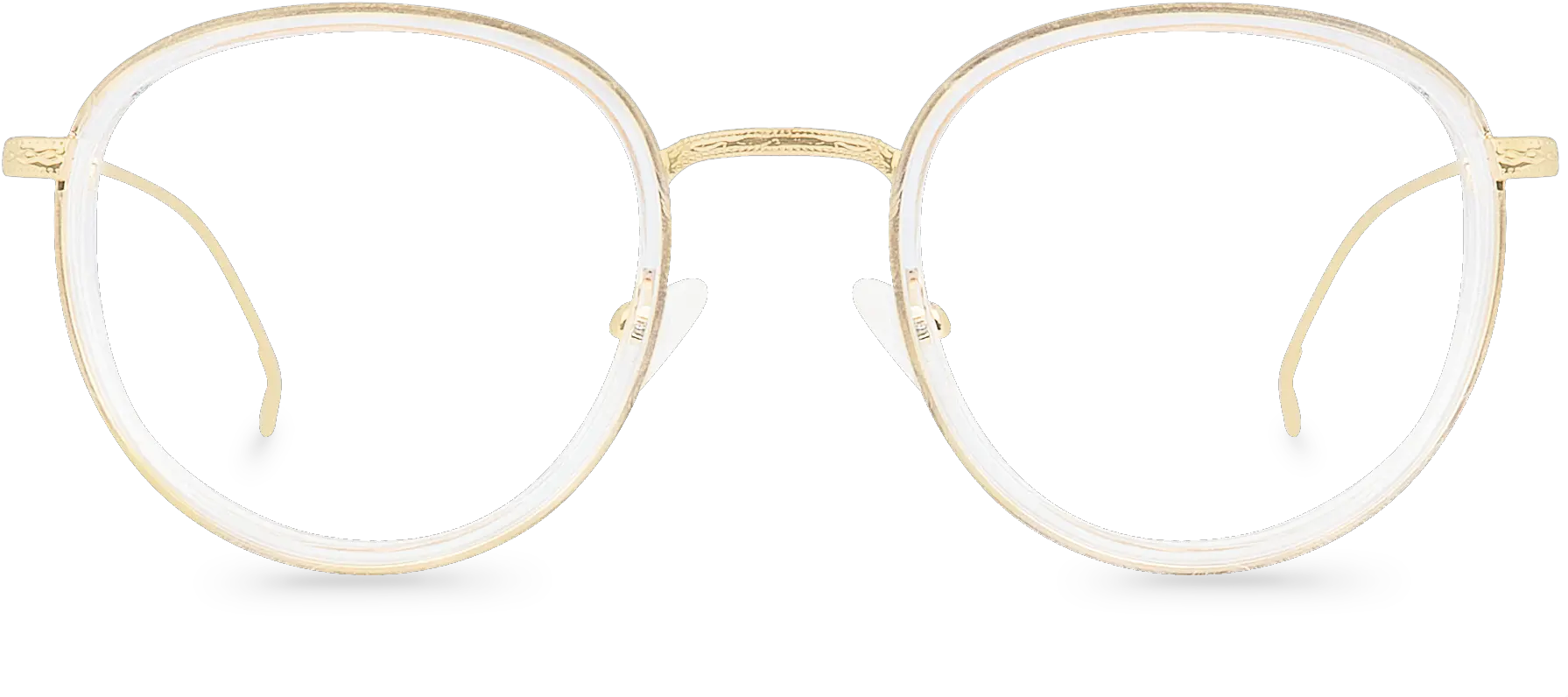 Nash Transparent Oval Glasses Transparent Material Png Elegant Frame Png