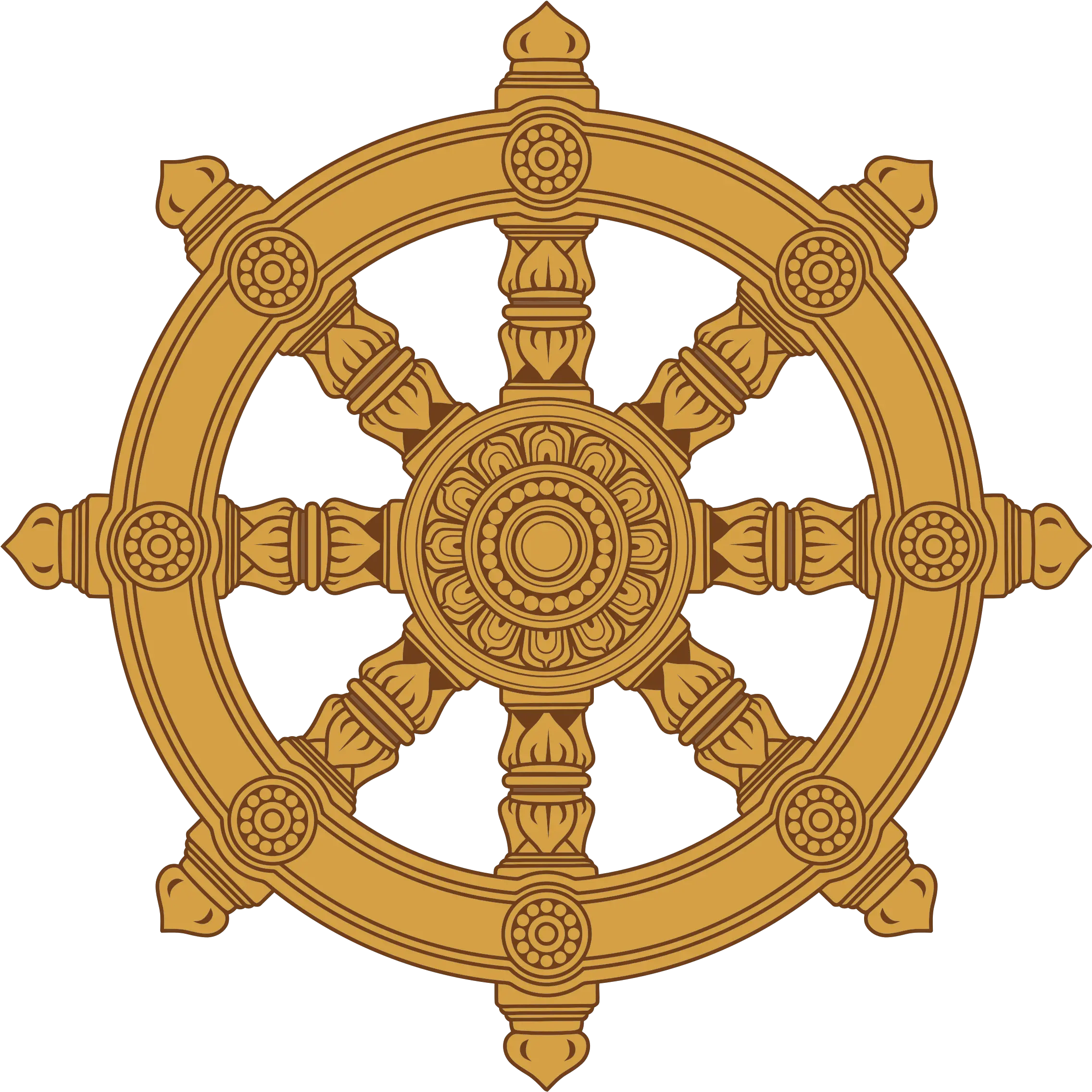 Wheel Clipart Buddhist Buddhist Wheel Png Transparent Printable Nautical Theme Party Buddhism Icon