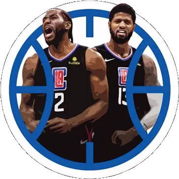 Clippers Logo With The Duo Laclippers 2021 Png Clippers Logo Png