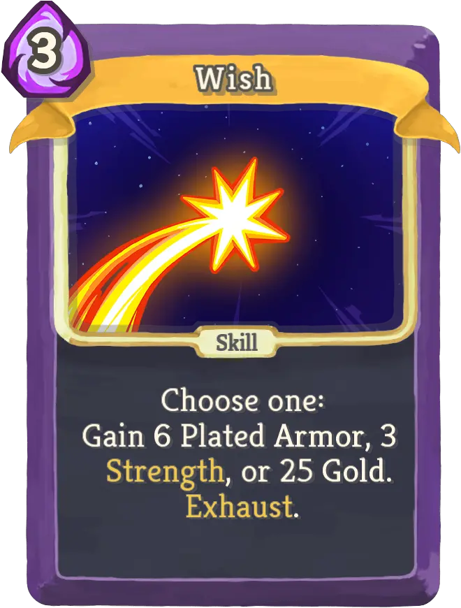 Wish Slay The Spire Fanart Png Wish Png