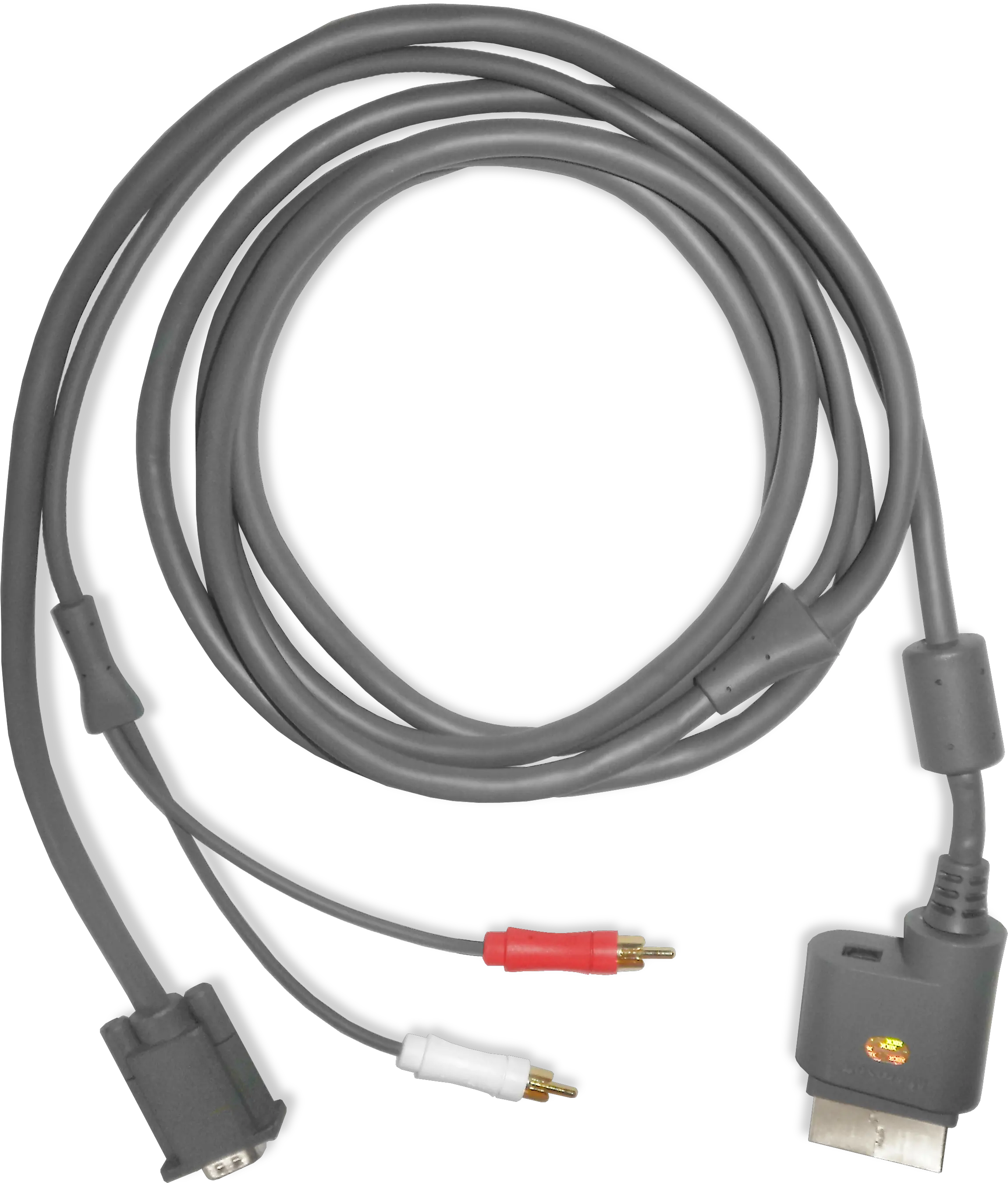 Xbox360 Vga Cable Xbox 360 Fat Cable Hdmi Png Cord Png