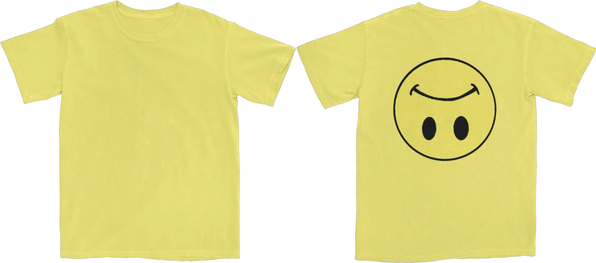 Uzi Smile Yellow T Shirt Smiley Png Uzi Png