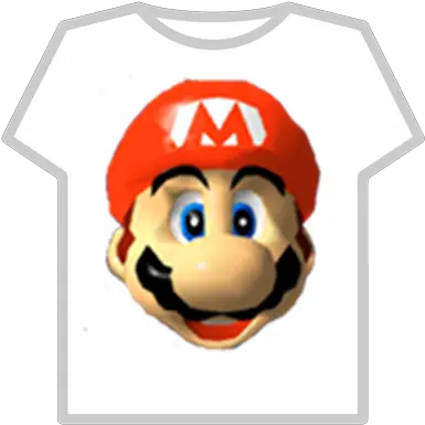 Mario Face Roblox Kobe Bryant T Shirt Png Mario Face Png