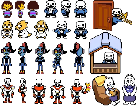 Tratser Or Quot What Happens When Sans Undertale Sprites Png Sans Sprite Png