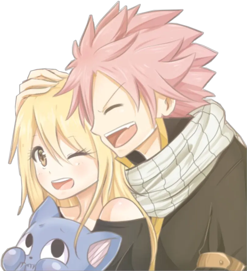 Nalu Fairytail Lucy Lucyheartfilia Natsu Natsudragneel Kawaii Nalu Cute Fairy Tail Png Natsu Png