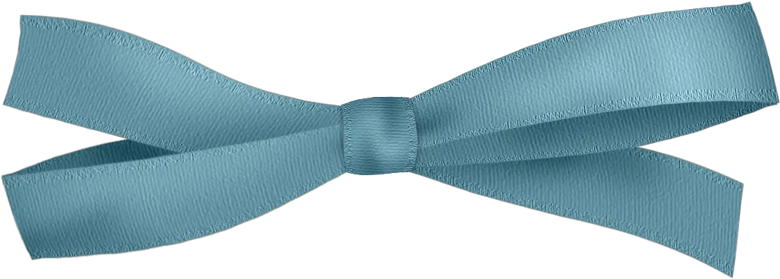 Ribbon Bow Full Size Png Download Seekpng Turquoise Ribbon Bow Png