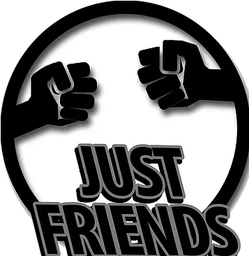 Just Friends Logo Clip Art Png Friends Logo Font