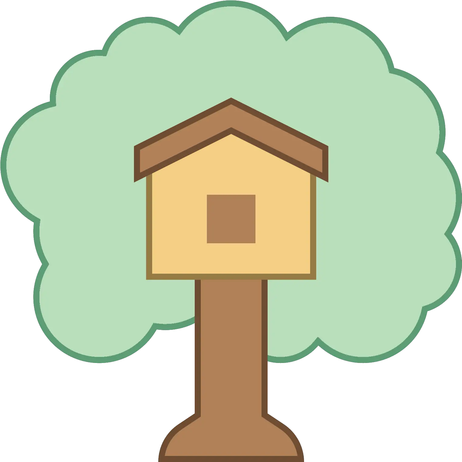Casa Na Árvore Icon Wink 1600x1600 Png Clipart Download Tree House Icon Png Ore Icon