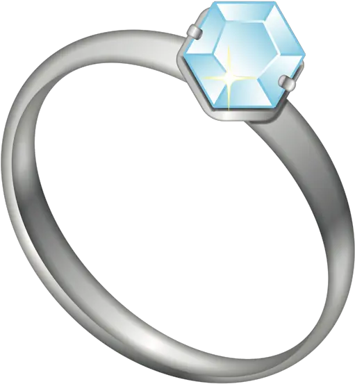 Emoji Engagement Ring Png Ring Emoji Png