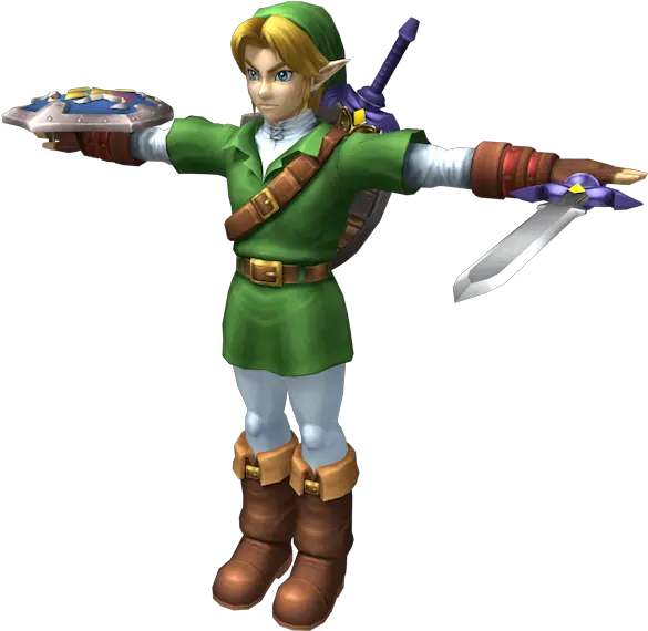 Project M Action Figure Png Ocarina Of Time Png
