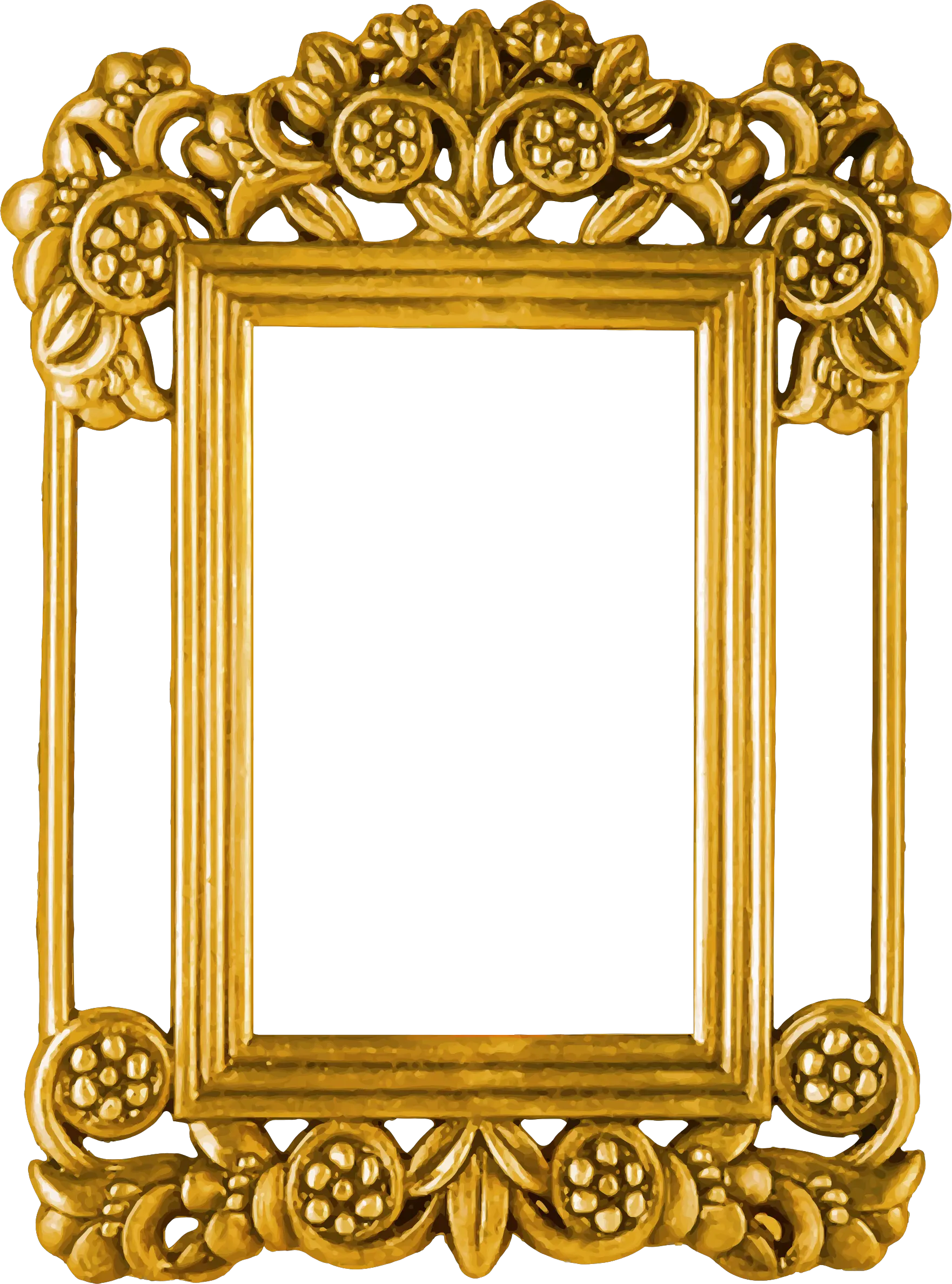 Picture Framebrassdecor Png Clipart Royalty Free Svg Png Vector Gold Frame Png Decor Png