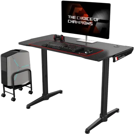Eureka Pc Gamer Desktop Table Design Png Computer Desk Png