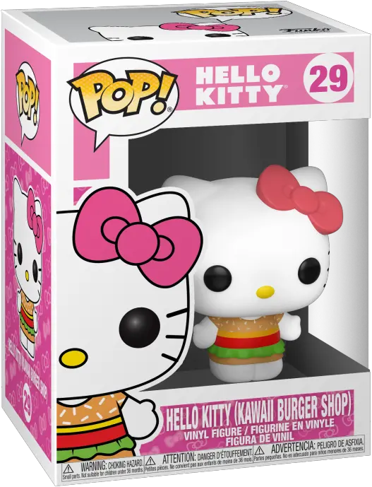 Hello Kitty 29 Hello Kitty Kawaii Burger Shop Funko Pop Hello Kitty Funko Pop Png Hellokitty Png