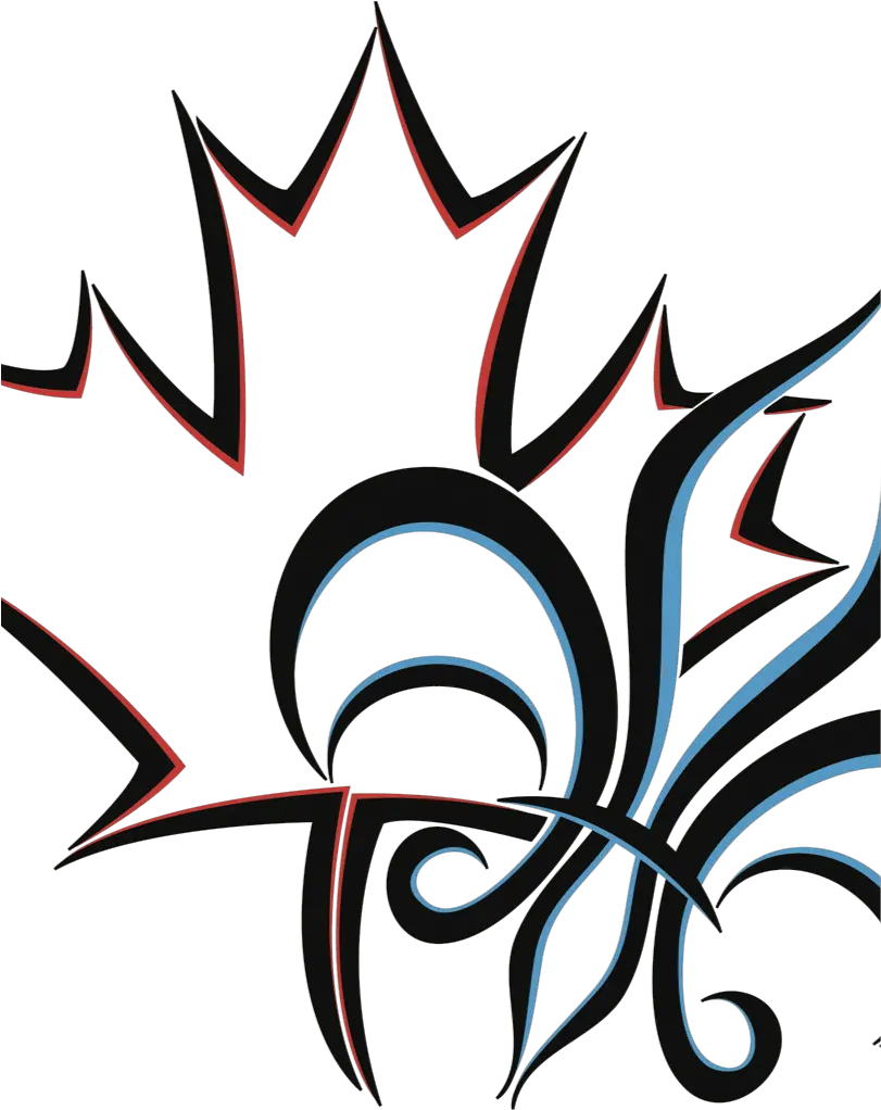 French Canadian Flag Transparent Cartoon Jingfm Fleur De Lis Tattoo And Maple Leaf Png Canadian Flag Transparent