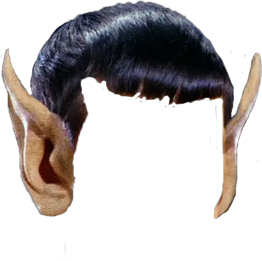 92 Spock Hair Png Ears Png