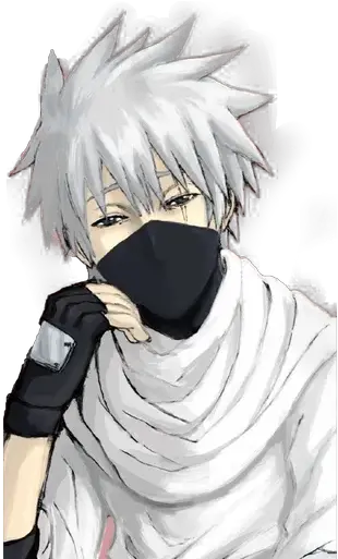 Kakashi Whatsapp Stickers Stickers Cloud Desenho Do Kakashi Hokage Png Kakashi Transparent