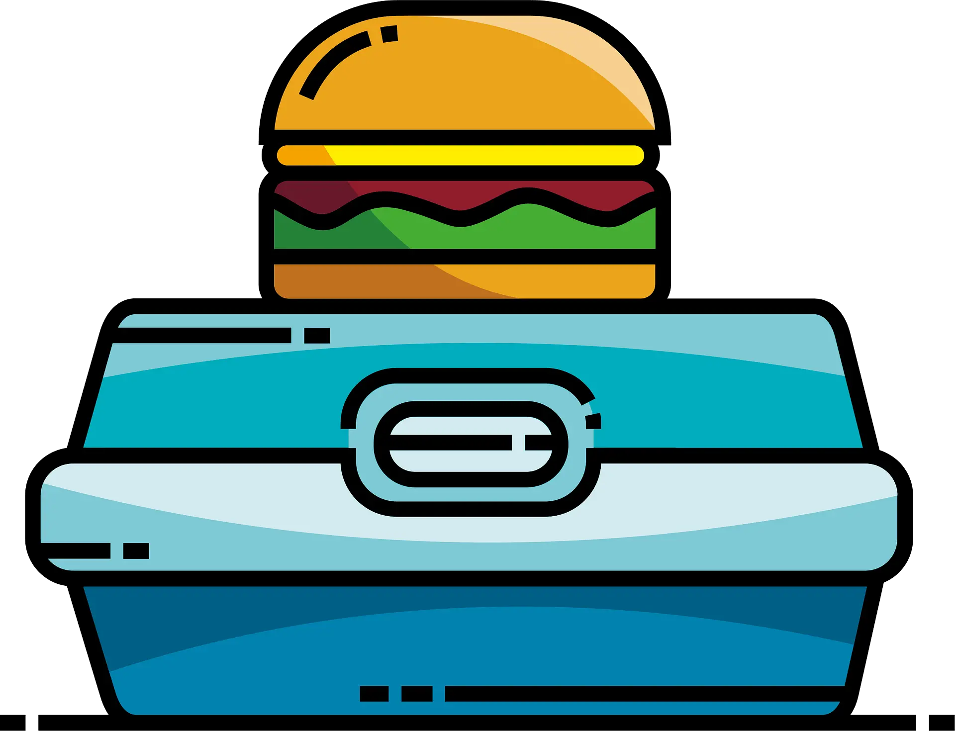 Lunchbox Clipart Free Download Transparent Png Creazilla Horizontal Lunch Box Icon