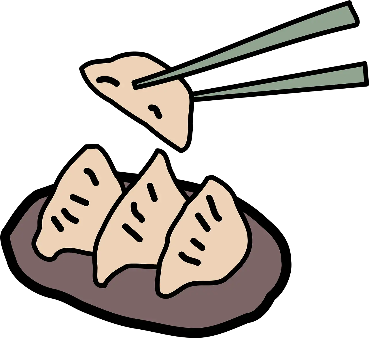 Chopsticks Dumplings Food Dumplings Clipart Png Chopsticks Png