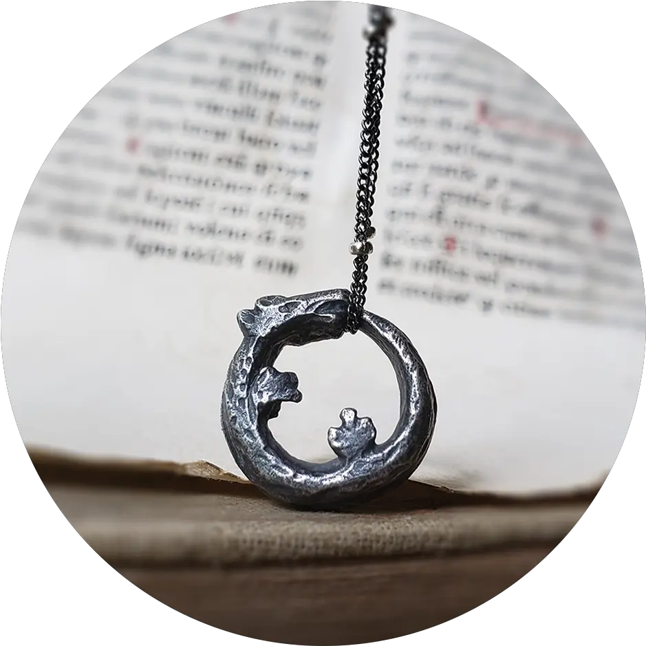 Ouroboros Geminus Parrish Relics Locket Png Ouroboros Png